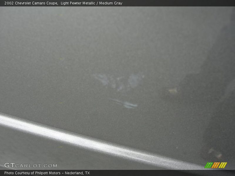 Light Pewter Metallic / Medium Gray 2002 Chevrolet Camaro Coupe
