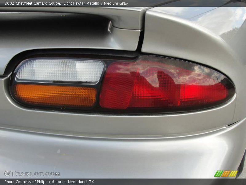 Light Pewter Metallic / Medium Gray 2002 Chevrolet Camaro Coupe