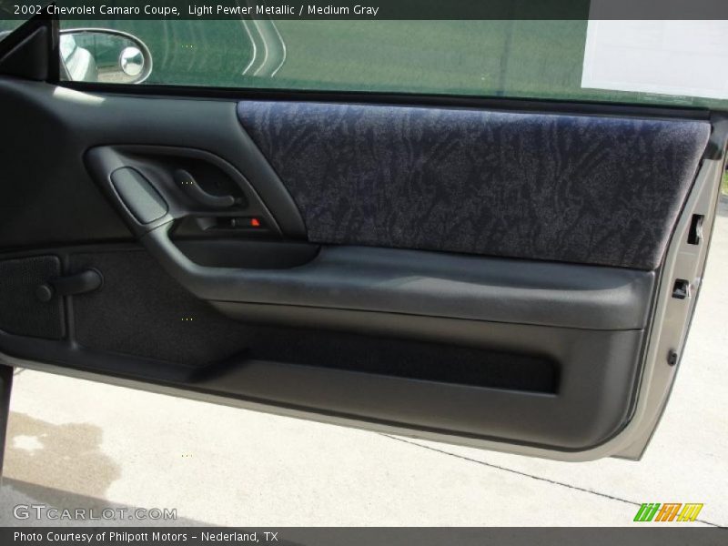 Door Panel of 2002 Camaro Coupe