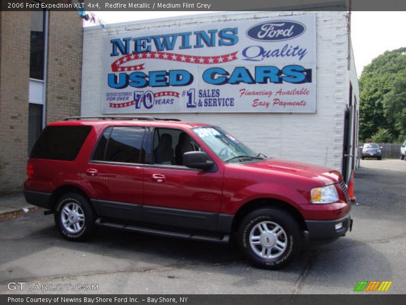 Redfire Metallic / Medium Flint Grey 2006 Ford Expedition XLT 4x4