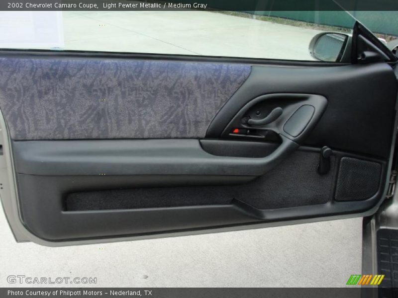 Door Panel of 2002 Camaro Coupe