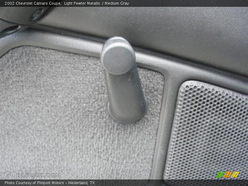 Light Pewter Metallic / Medium Gray 2002 Chevrolet Camaro Coupe