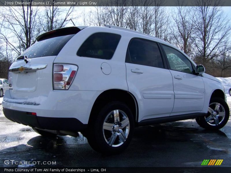 Summit White / Light Gray 2009 Chevrolet Equinox LT