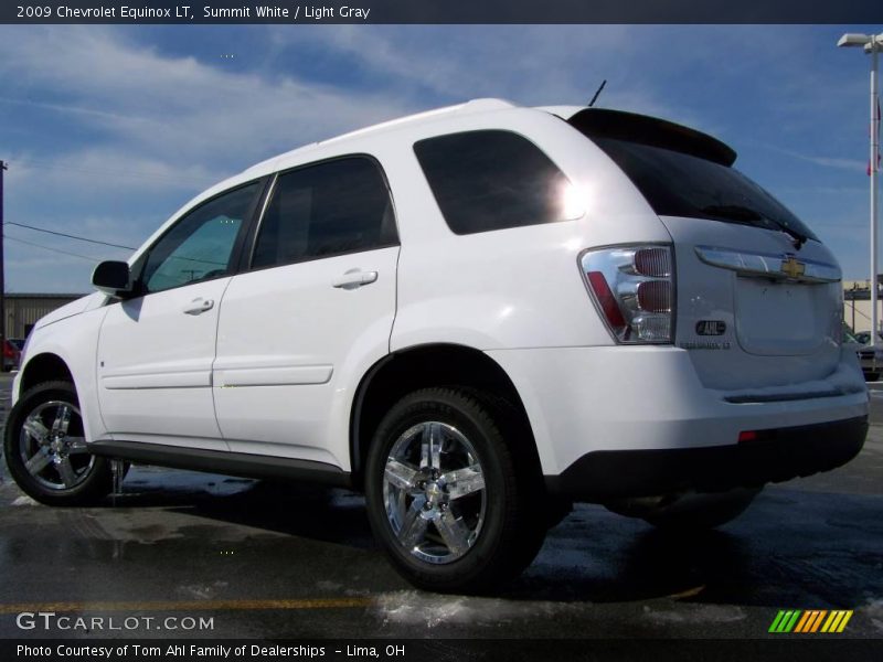 Summit White / Light Gray 2009 Chevrolet Equinox LT