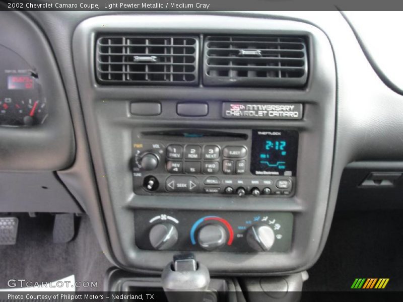 Dashboard of 2002 Camaro Coupe
