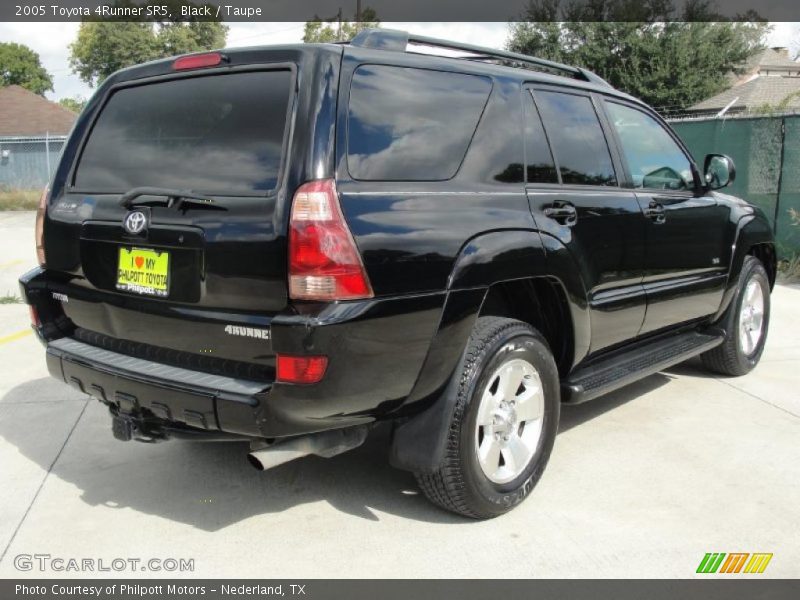 Black / Taupe 2005 Toyota 4Runner SR5