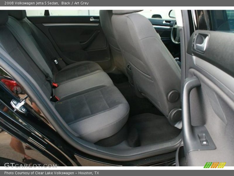 Black / Art Grey 2008 Volkswagen Jetta S Sedan