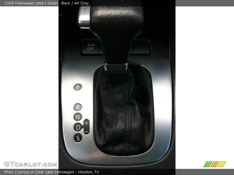 Black / Art Grey 2008 Volkswagen Jetta S Sedan