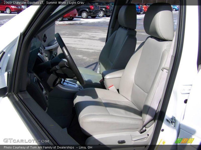 Summit White / Light Gray 2009 Chevrolet Equinox LT