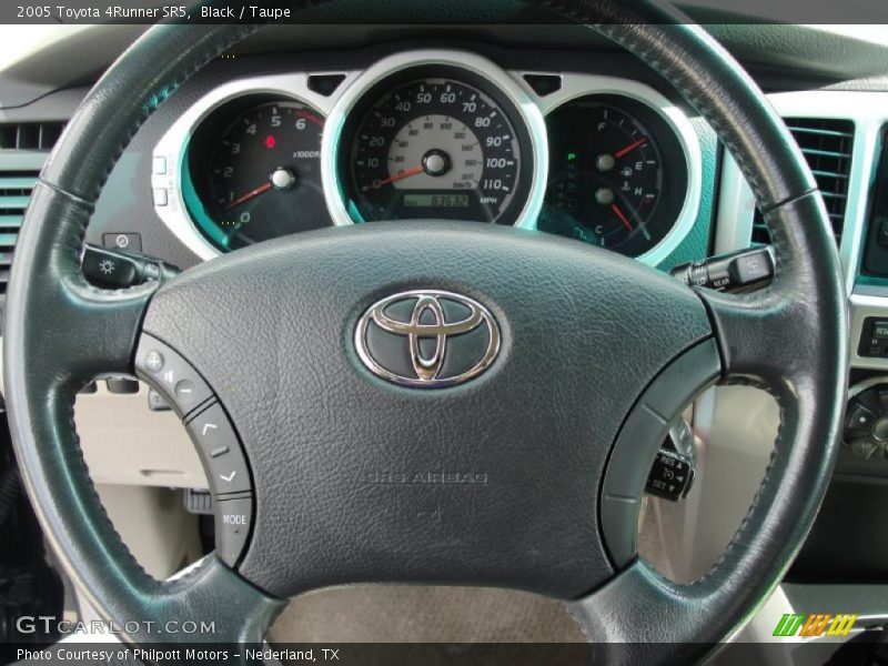 Black / Taupe 2005 Toyota 4Runner SR5