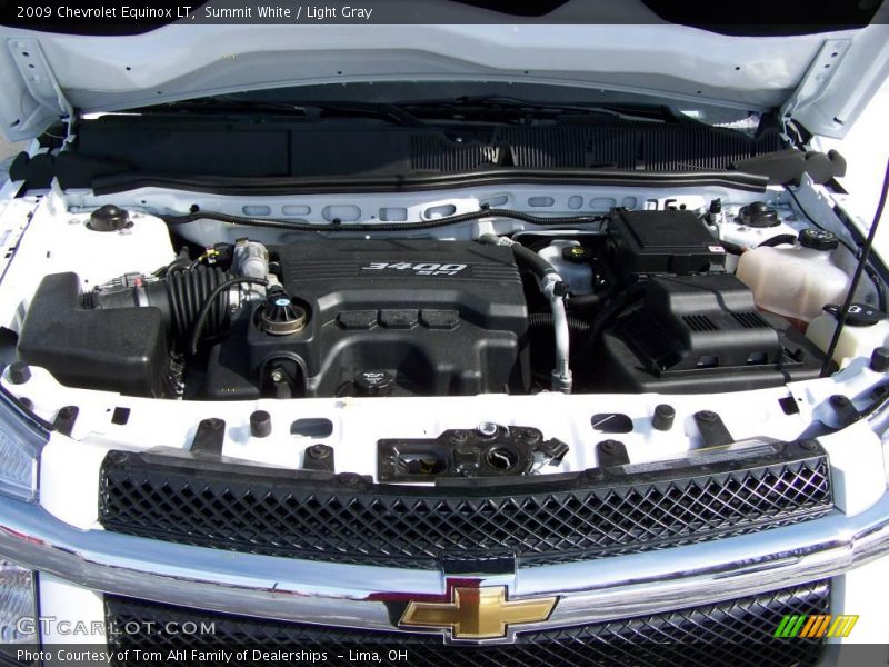 Summit White / Light Gray 2009 Chevrolet Equinox LT