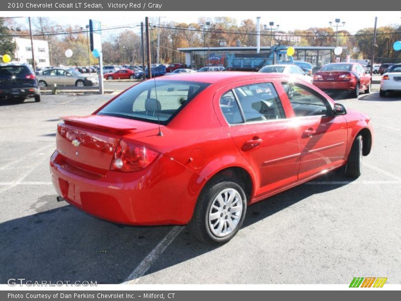 Victory Red / Gray 2010 Chevrolet Cobalt LT Sedan