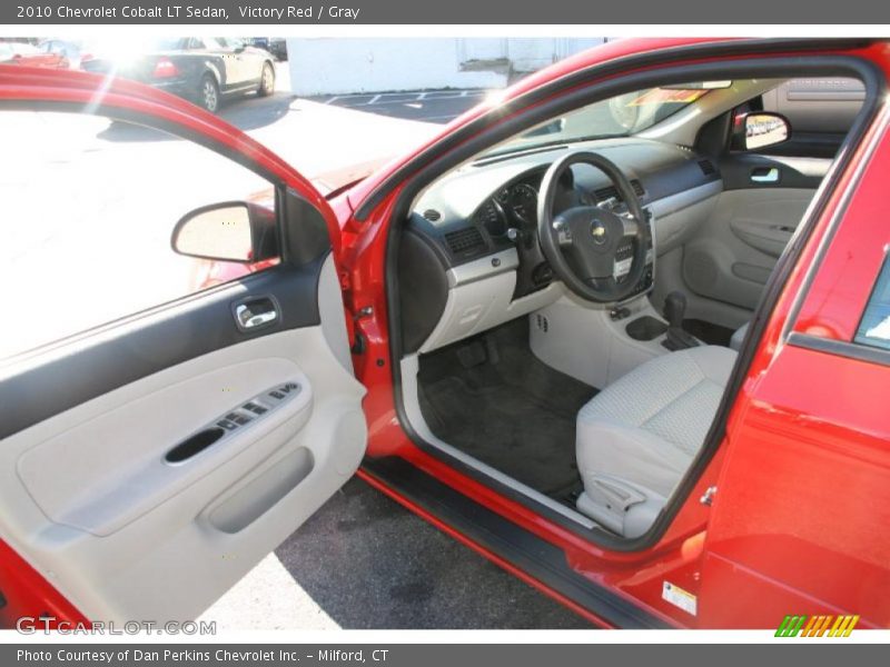 Victory Red / Gray 2010 Chevrolet Cobalt LT Sedan