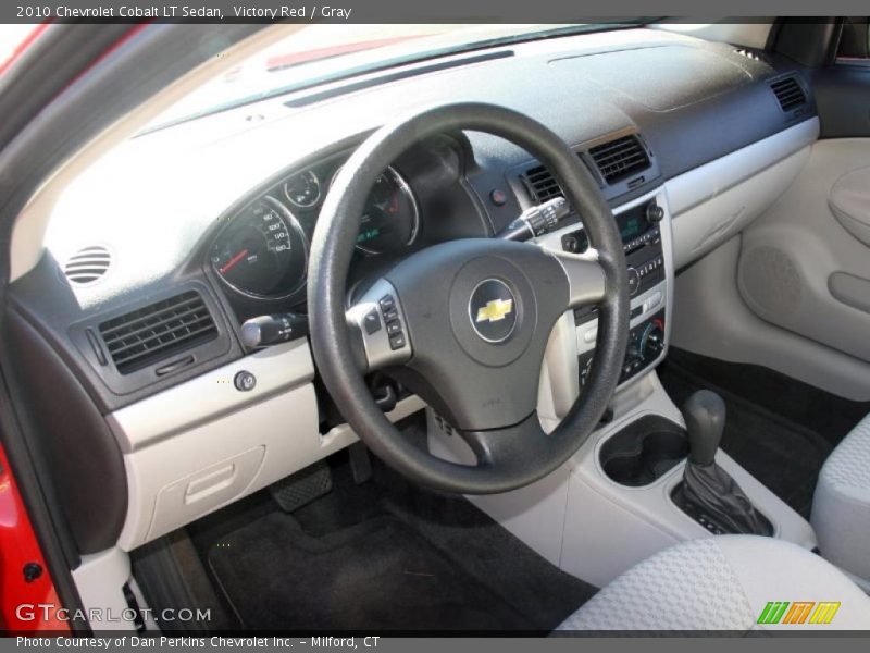 Victory Red / Gray 2010 Chevrolet Cobalt LT Sedan