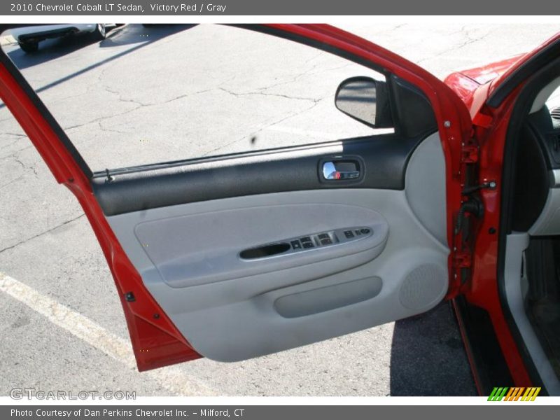 Victory Red / Gray 2010 Chevrolet Cobalt LT Sedan