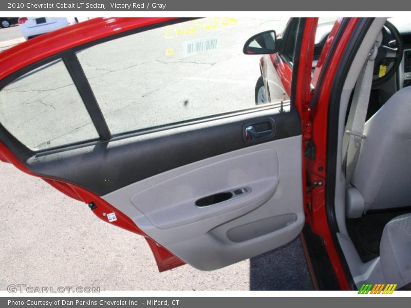 Victory Red / Gray 2010 Chevrolet Cobalt LT Sedan