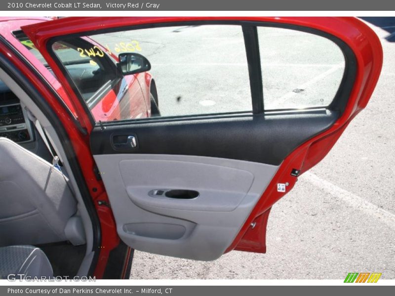 Victory Red / Gray 2010 Chevrolet Cobalt LT Sedan