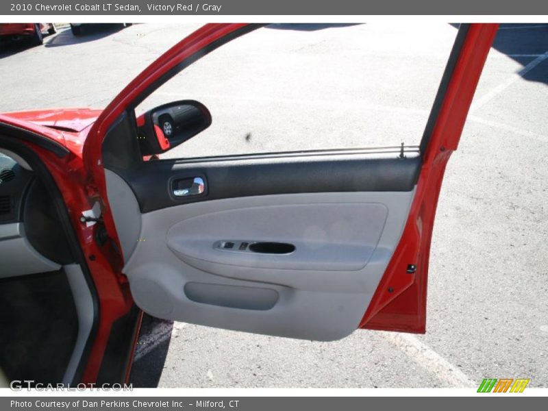 Victory Red / Gray 2010 Chevrolet Cobalt LT Sedan