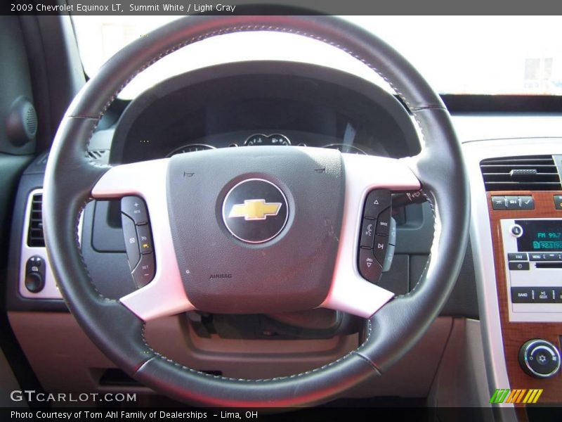 Summit White / Light Gray 2009 Chevrolet Equinox LT