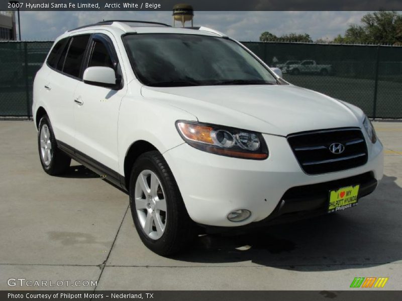 Front 3/4 View of 2007 Santa Fe Limited