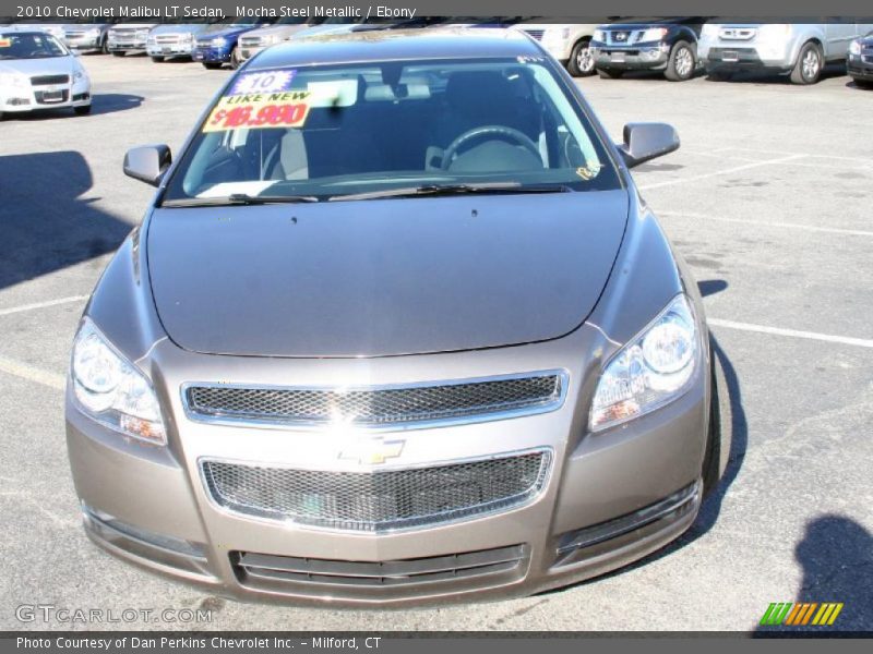 Mocha Steel Metallic / Ebony 2010 Chevrolet Malibu LT Sedan
