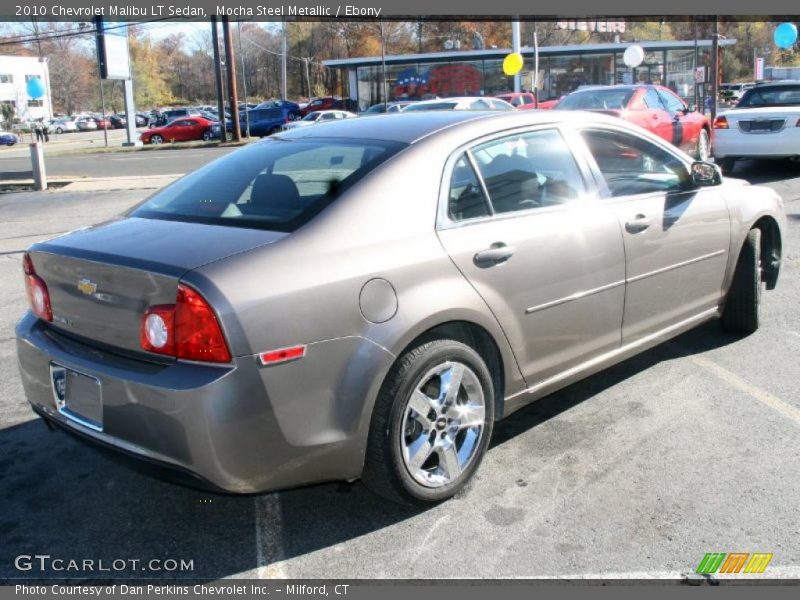 Mocha Steel Metallic / Ebony 2010 Chevrolet Malibu LT Sedan