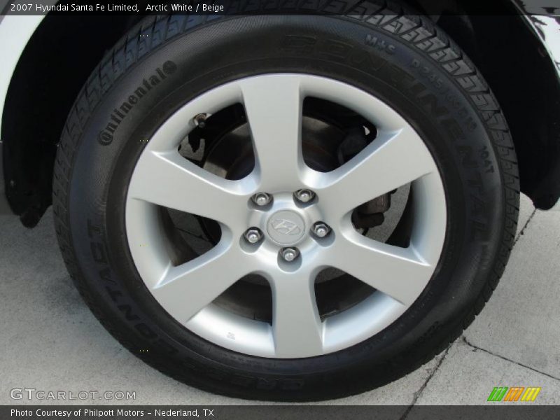  2007 Santa Fe Limited Wheel
