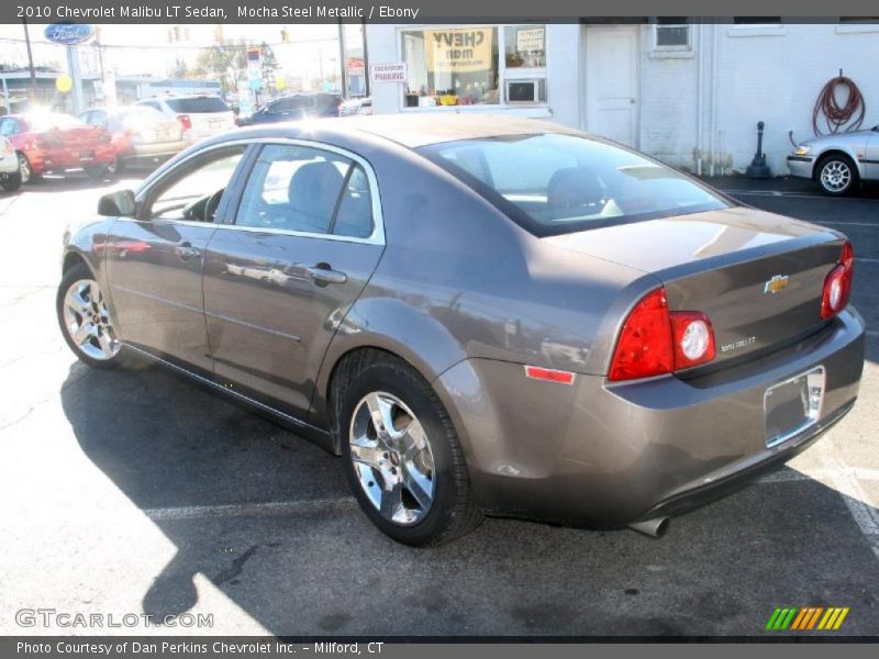 Mocha Steel Metallic / Ebony 2010 Chevrolet Malibu LT Sedan