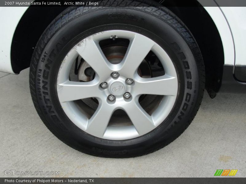  2007 Santa Fe Limited Wheel