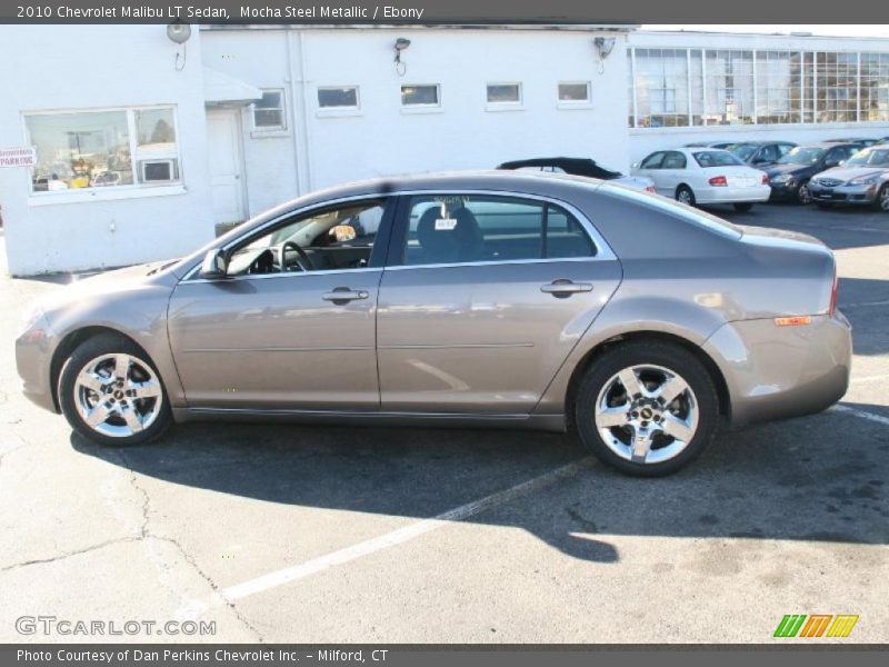 Mocha Steel Metallic / Ebony 2010 Chevrolet Malibu LT Sedan