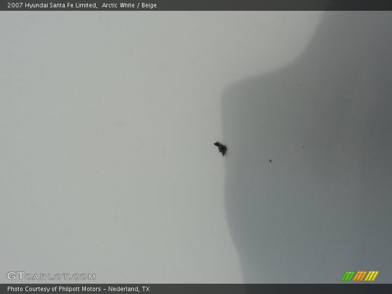 Arctic White / Beige 2007 Hyundai Santa Fe Limited