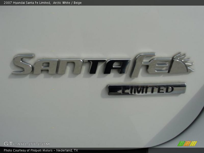  2007 Santa Fe Limited Logo