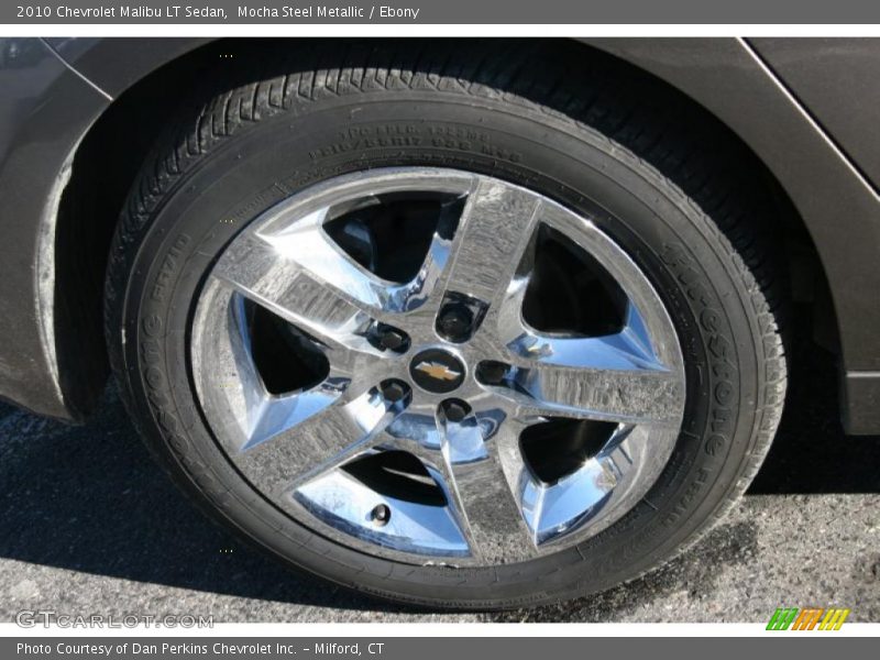 Mocha Steel Metallic / Ebony 2010 Chevrolet Malibu LT Sedan