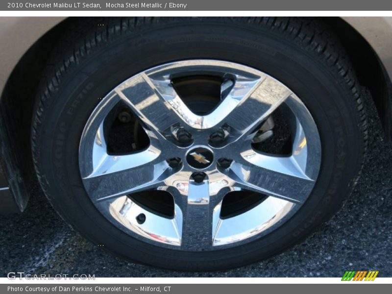 Mocha Steel Metallic / Ebony 2010 Chevrolet Malibu LT Sedan