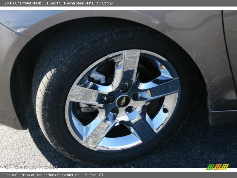 Mocha Steel Metallic / Ebony 2010 Chevrolet Malibu LT Sedan