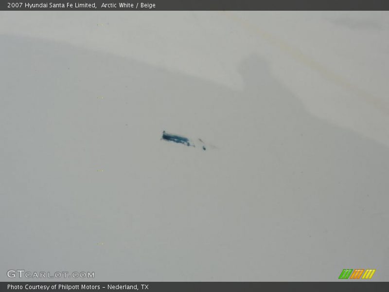 Arctic White / Beige 2007 Hyundai Santa Fe Limited