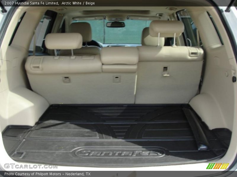  2007 Santa Fe Limited Trunk