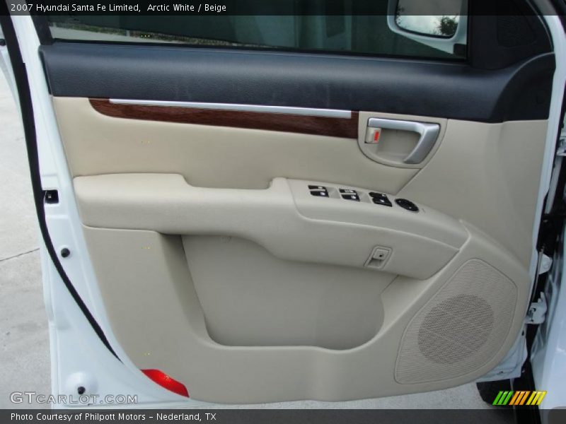 Door Panel of 2007 Santa Fe Limited