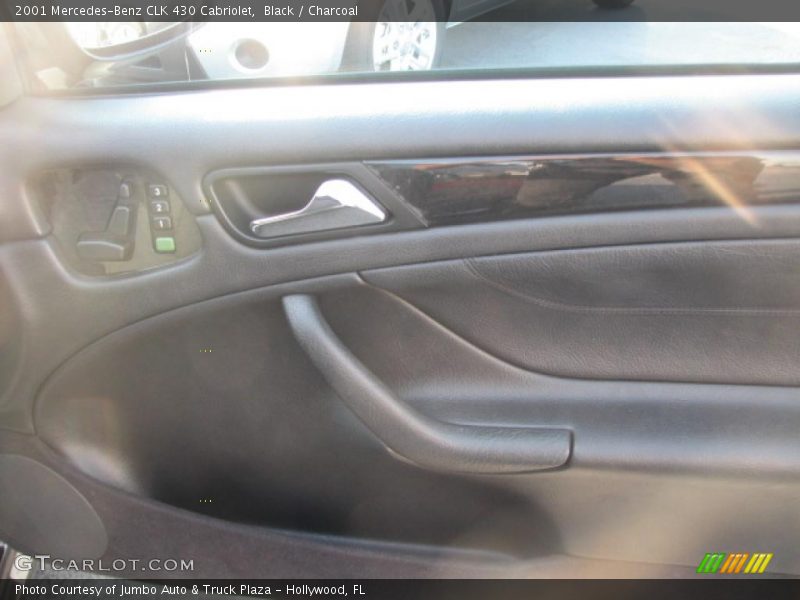 Black / Charcoal 2001 Mercedes-Benz CLK 430 Cabriolet