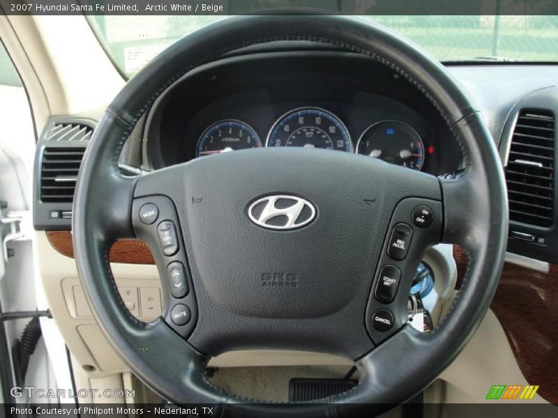  2007 Santa Fe Limited Steering Wheel