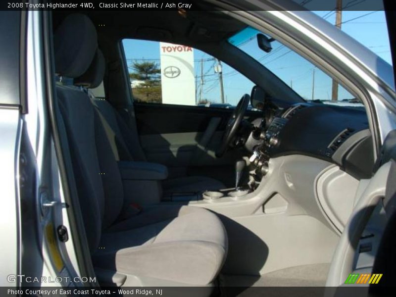Classic Silver Metallic / Ash Gray 2008 Toyota Highlander 4WD