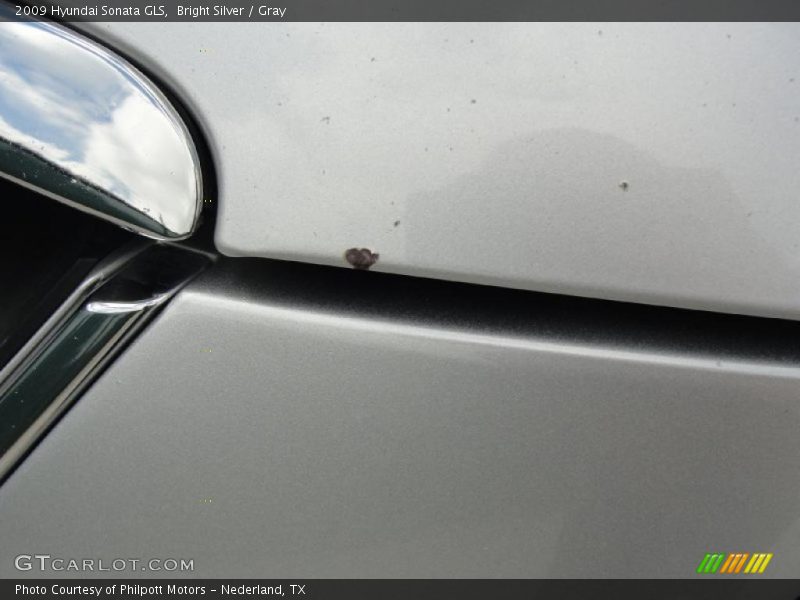 Bright Silver / Gray 2009 Hyundai Sonata GLS