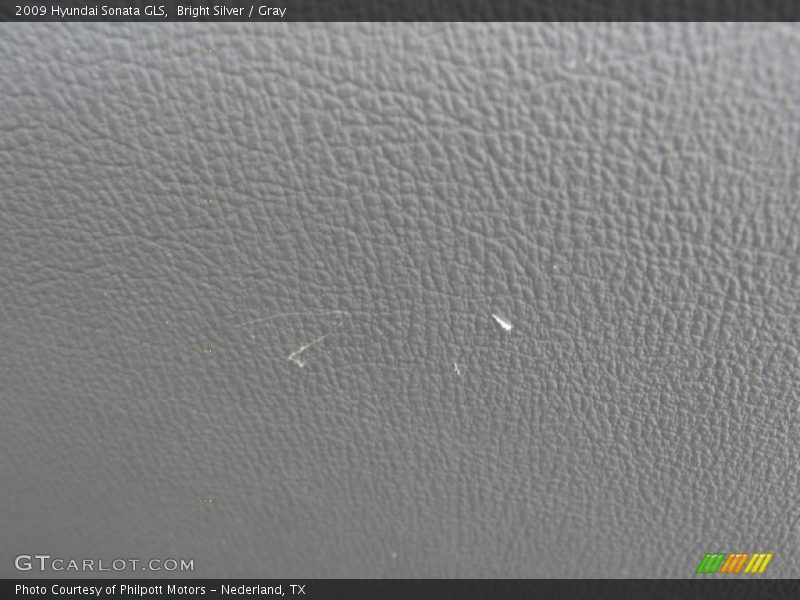 Bright Silver / Gray 2009 Hyundai Sonata GLS