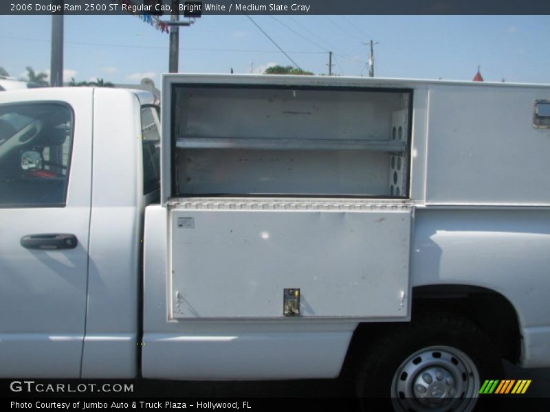 Bright White / Medium Slate Gray 2006 Dodge Ram 2500 ST Regular Cab