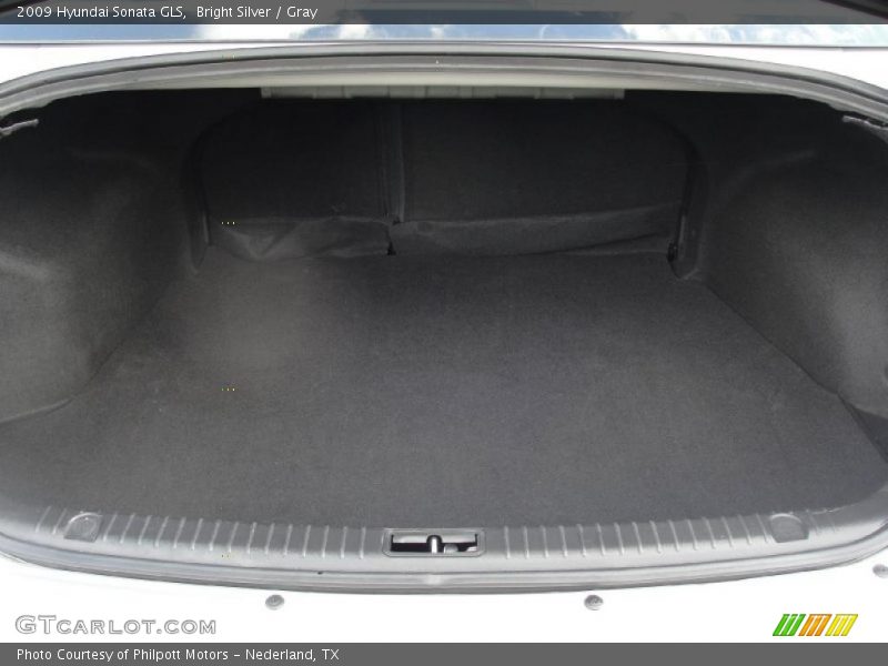 Bright Silver / Gray 2009 Hyundai Sonata GLS