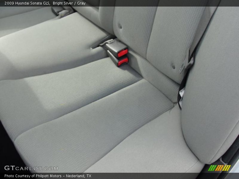 Bright Silver / Gray 2009 Hyundai Sonata GLS