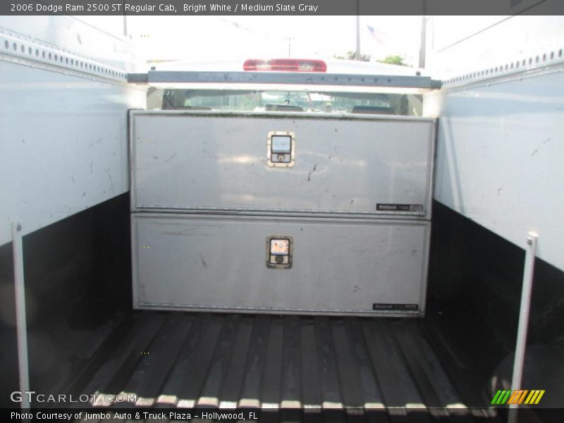 Bright White / Medium Slate Gray 2006 Dodge Ram 2500 ST Regular Cab