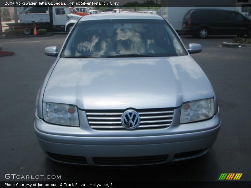 Reflex Silver Metallic / Grey 2004 Volkswagen Jetta GL Sedan