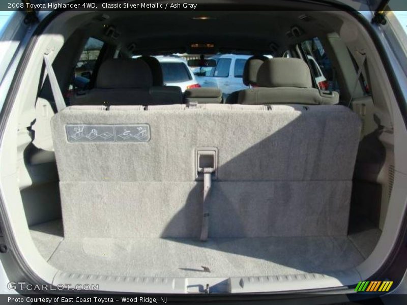 Classic Silver Metallic / Ash Gray 2008 Toyota Highlander 4WD