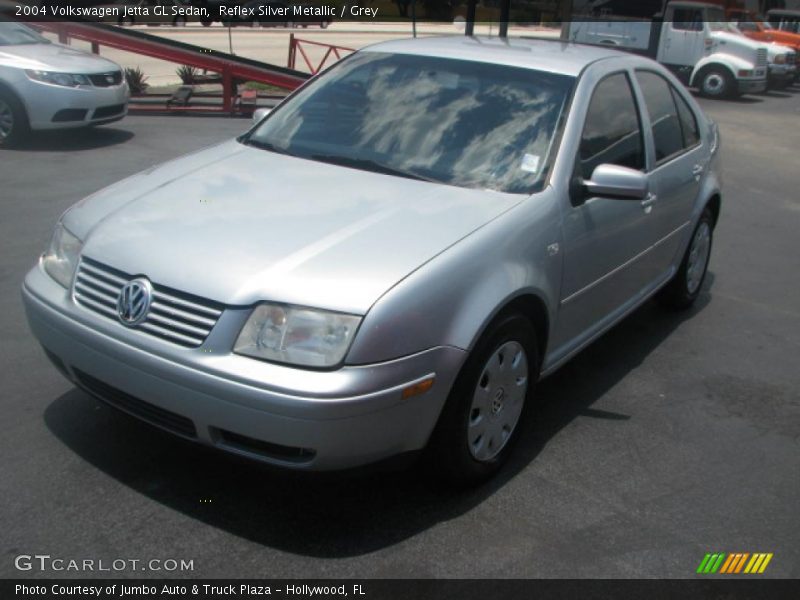 Reflex Silver Metallic / Grey 2004 Volkswagen Jetta GL Sedan